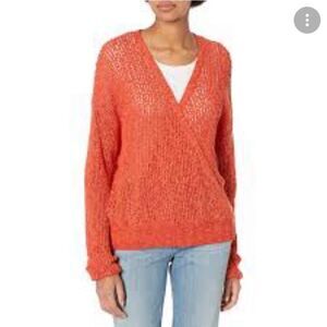 ‎Billabong Open-Weave Surplice Sweater